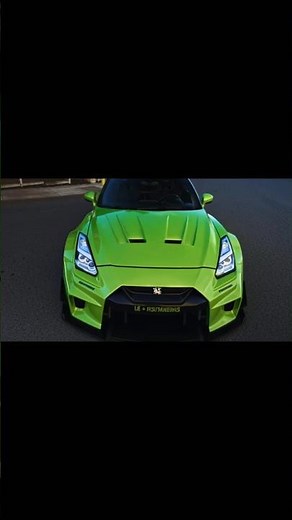 Nissan GTR Green Edition 💨 | 4K Cinematic Speed Edit 🔥”