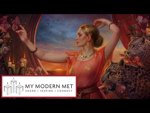 Hyperrealistic Fantasy Paintings by Howard Lyon