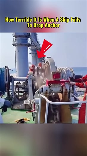 Consequences of Ships Failing to Drop Anchor