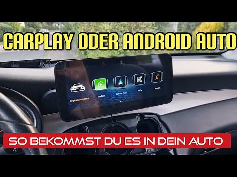 Android Auto & CarPlay nachrüsten – Mercedes GLC VW Golf Audi