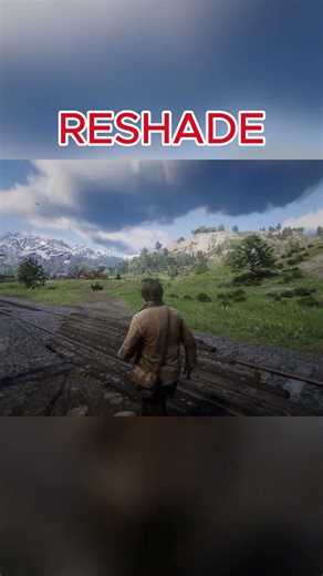 RDR 2 Reshade #shorts #gaming #rdr2