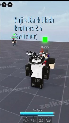 JJS Skillbuilder Start Tricks! #roblox #jujutsushenanigans