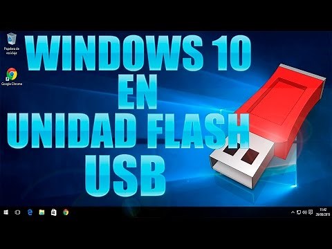 Como poner Windows 10 en una memoria USB