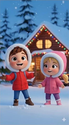 Snowflake Counting Rhyme | Nursury Rhymes | Learning 123 | #rhymes #toddlersongs #singalong