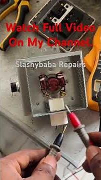 ENGLISH: How To Repair A Magnetron Of Microwave. FIXED. DIY.