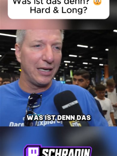 Hard & Long? Was ist das denn? | Twitch: Schradin - #fyp #foryou #fürdich #foryoupage #viral #probleme #twitch #twitchclips #stream #streamer #schradinclips #schradin #irl #gamescom #gamescom2026 #lustig #weirdthings