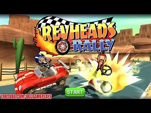 Rev Heads Rally Gameplay (iOS Android)