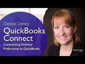Customizing Desktop Preferences in QuickBooks: Connect How-To Series
