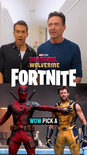 Fortnite on Instagram: "Fortnite was featured in a new promo video posted for the new Deadpool & Wolverine Movie! It hits theaters later this month, and this could be a potential teaser for another collaboration! #Fortnite #Deadpool #Wolverine #DeadpoolVSWolverine"