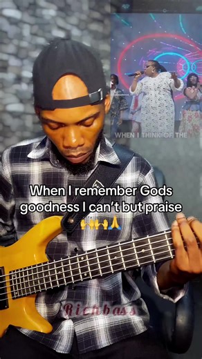 African Praise Bass Guitar Freestyle Performance