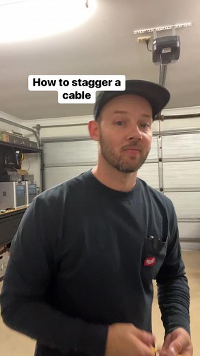 11K views · 82 reactions | Do you call it staggering? I wonder if people call it something different… #electrician #apprentice | Addicted to tools | Facebook