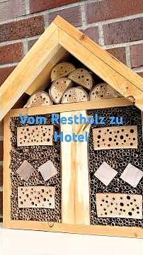 Build an insect hotel #woodworking #diy #makeityourself
