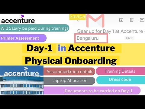 Day-1 in Accenture (Physical Onboarding)