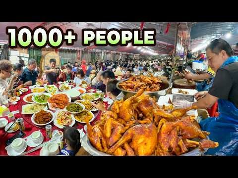 China’s Traditional Feast: Over 1,000 People Dining Together