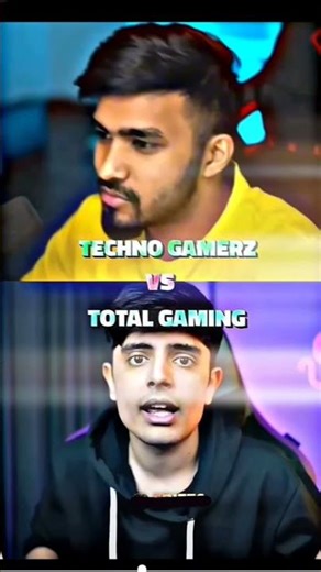 Techno gamerz vs Total gaming