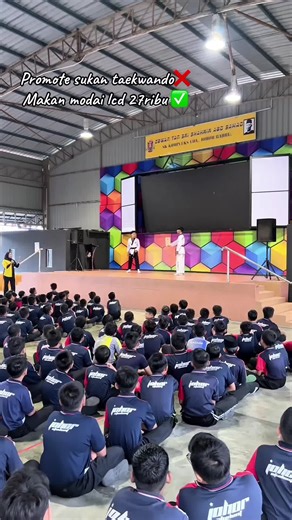 Promosi Taekwondo di Sekolah: Kesan LCD Rosak