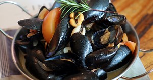Steamed mussels with both taste and nutrition