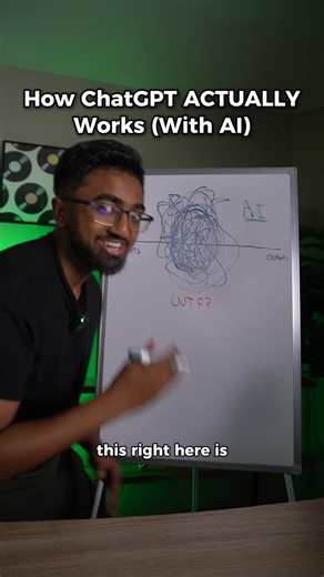 Sajjaad Khader on Instagram: "How ChatGPT ACTUALLY Works (behind the scenes 👀) #ai #tech #chatgpt #fyp"