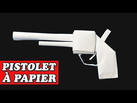 Comment fabriquer un pistolet revolver en papier | Armes en papier