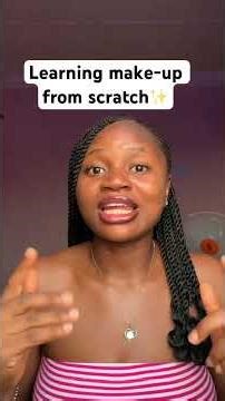 Make-up beginners deserve some love too. Watch me learn #makeupmatters #beginnersmakeup#shorts