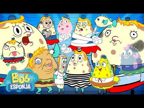 Bob Esponja | ¡Los tamaños de la Señora Puff clasificados! 📏 | Bob Esponja en Español
