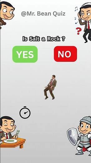 Mr Bean Quiz Challenge #50 Yes or No Quiz Challenge #quiz #shorts