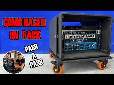 How to Make a Rack for a Mixer and Pro Audio Peripherals