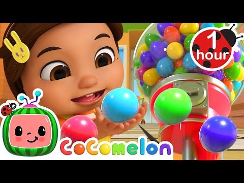 Nina's Rainbow Color Surprise Eggs! | Humpty Dumpty Song | CoComelon Nursery Rhymes & Kids Songs