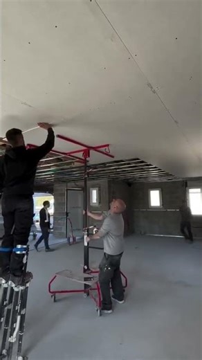 easy ceiling board installation process #construction #ceiling #popular #viralshorts #shorts