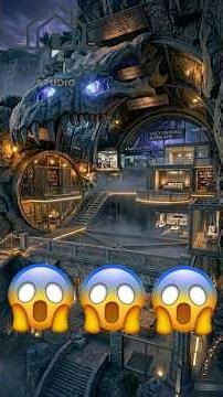 🐉 Dragon Skull Mountain House #timelapse #architecture #buildingsimulation #construction #home