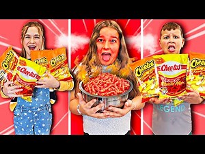 LAST TO STOP EATING HOT CHEETOS 🔥!! | JKREW