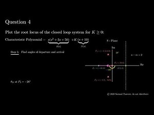Final Exam Tutorial - Root Locus Plot Example