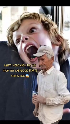 Terrifying Babadook Kid Screaming Sound Reaction