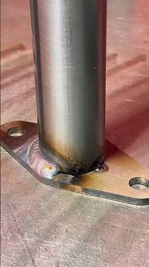 Perfect Pipe to Flange MIG Weld Technique 🛠️ @Wildzilla Welding