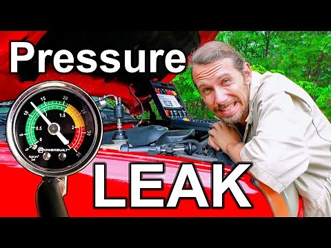 Chevy Truck Cooling System Pressure Test! EASY!