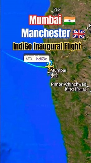 IndiGo’s First Ever Long-Haul Flight Takes Off! | Mumbai 🇮🇳 to Manchester 🇬🇧 on a 787 Dreamliner ✈️