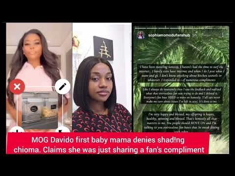 Davido exbabymama breaks si|ence, deny!ng she's troll!ng Davido's wife chioma over the kitchen drama