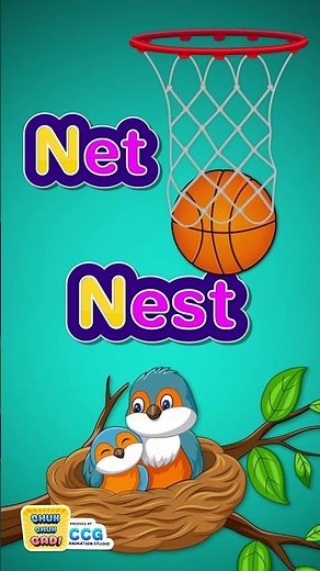Letter N Phonics Song 🎵 | N for Net 🥅 N for Nest 🐦 | Fun ABC Learning