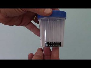 16 drug test cup demonstration, part 2