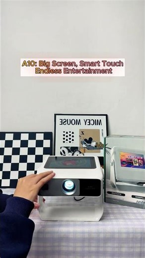 Laggy Touch Screens? This Projector Has Smooth Tablet-Like Control #retrogameroom#nintendo#techretro