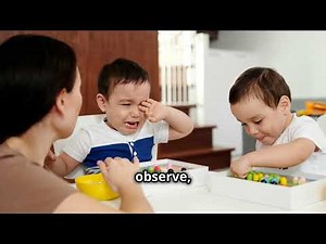 Children having a Parallel play