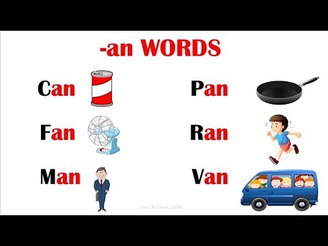 Short Vowel a Sound Words|CVC Words|Short Vowel 'a' Sound Words With Pictures|Short "a" Sound Words