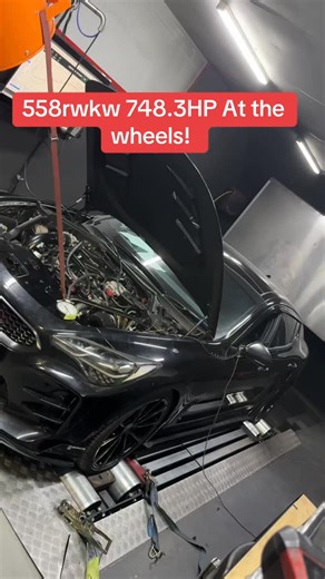 480 reactions · 64 shares | Big Turbo Kia Stinger build - 748.3hp at the wheels on a chassis dyno! | Dynomotive | Facebook