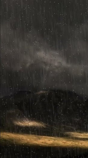 Cozy Rain Outside Car Window 🌧️
