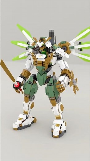 LEGO 70676 Lloyd's Titan Mech Satisfying Speed Build #lego #legomecha #legomech #mecha