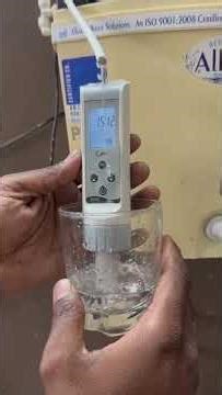 Live demonstration of pH, ORP & Hydrogen values…