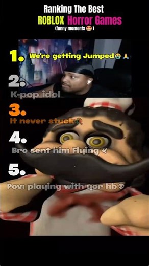 Funny Roblox Games (Horror Edition) #shorts