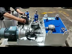 working of hydraulic power pack #yukenindia #powerpackdesign #powerpacktesting #hydraulicpowerpack