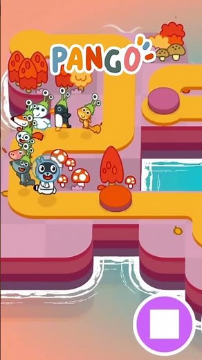 Help Pango and Friends Reach Their Destination! 🚶‍♂️✨#shorts #MazeAdventure #toddlermom