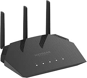 NETGEAR 4-Stream WiFi 6 Dual-Band Gigabit Router (WAX204) – AX1800 Wireless Speed (Up to 1.8 Gbps) | Coverage up to 1,500 sq. ft, 40 Devices